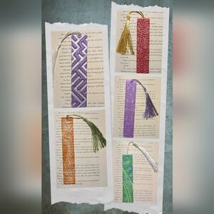 Colorful Resin Bookmarks